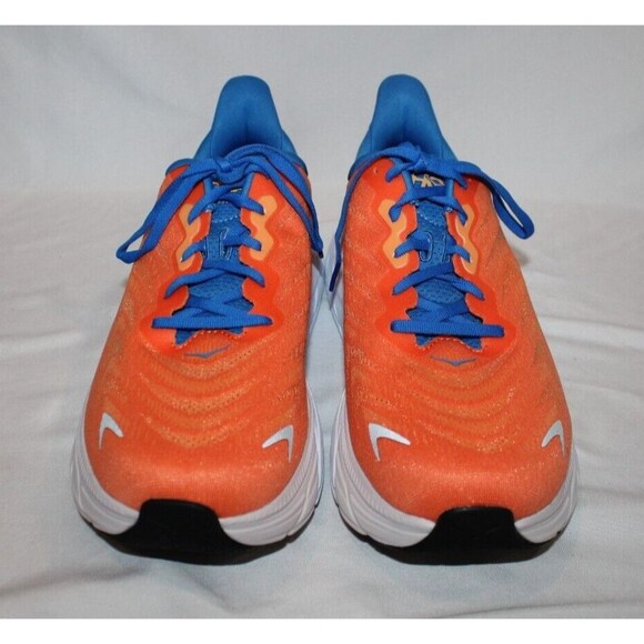 Hoka One Arahi 6‎ Men\'s Running Sneakers Costal Sky Vibrant Orange  WIDE main image 8